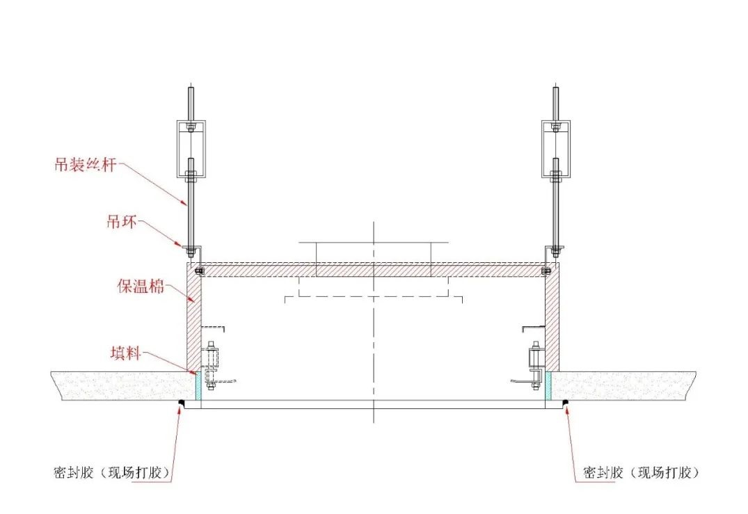 高效送风口的安装